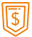 orange dollar icon