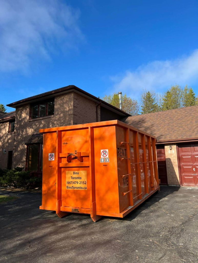 Bins Toronto dumpster removal