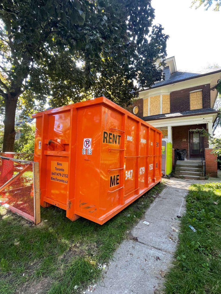 bin rental service toronto gta