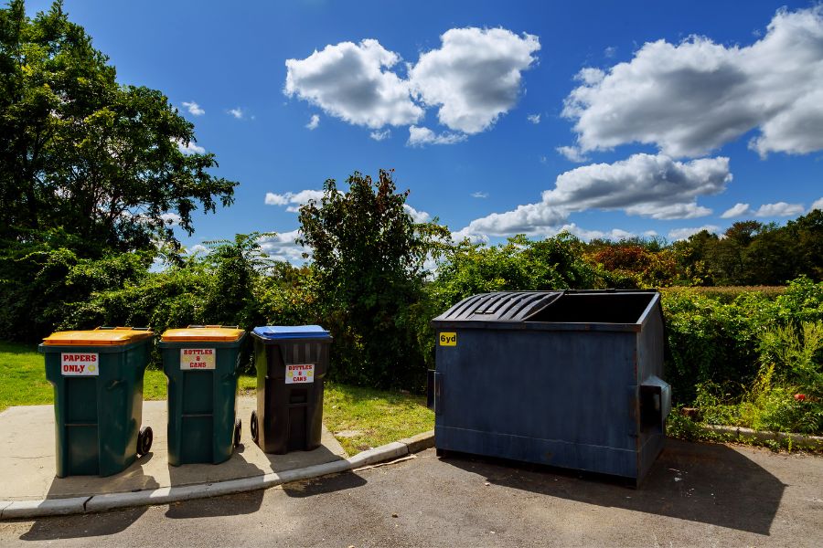 dumpster bin names around the world