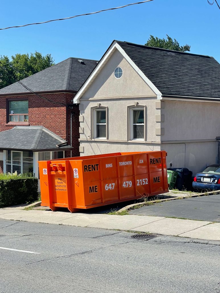 rent dumpsters toronto gta