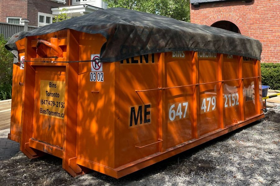 long term renovation projects dumpster bin considerations