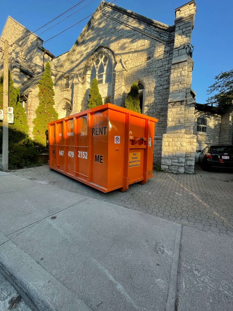 commercial asphalt bins to rent