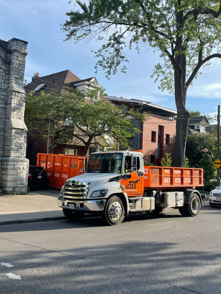 commercial dirt bins to rent