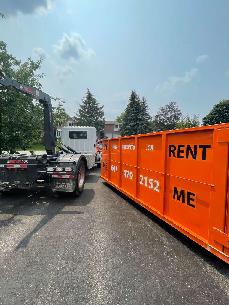 construction dumpster rental for concrete disposal