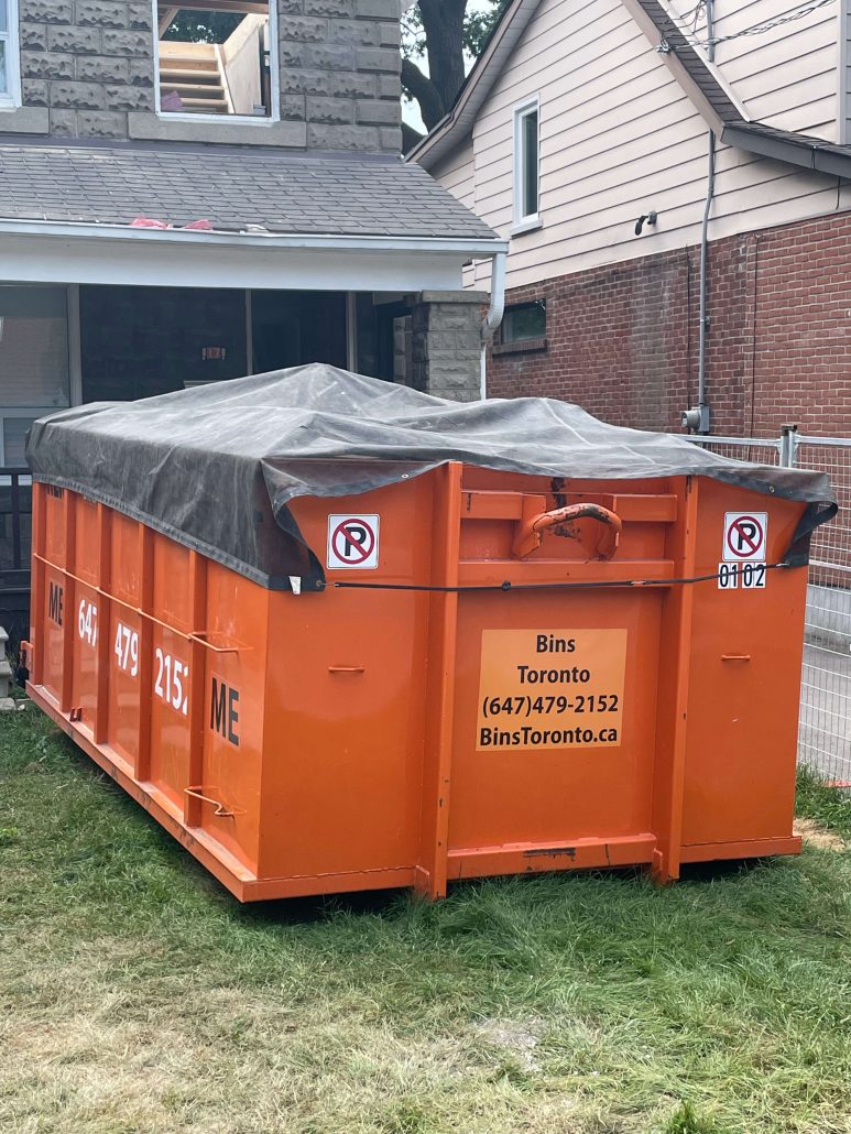 yard waste dumpster rentals toronto gta