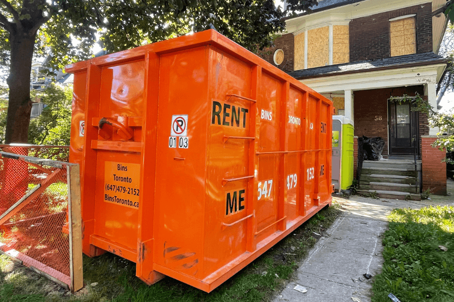 dumpster rental bin rental pricing