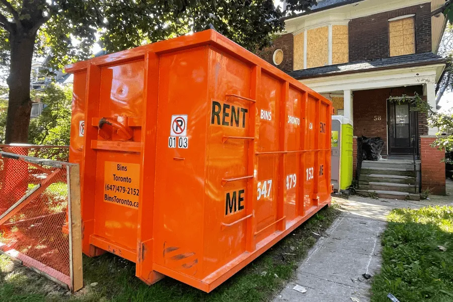 dumpster rental bin rental pricing