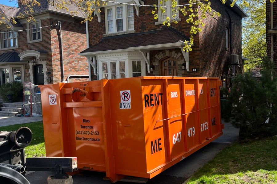 dumpster bin rental safety tips