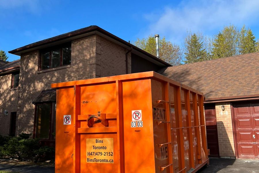 roofing bin rental toronto