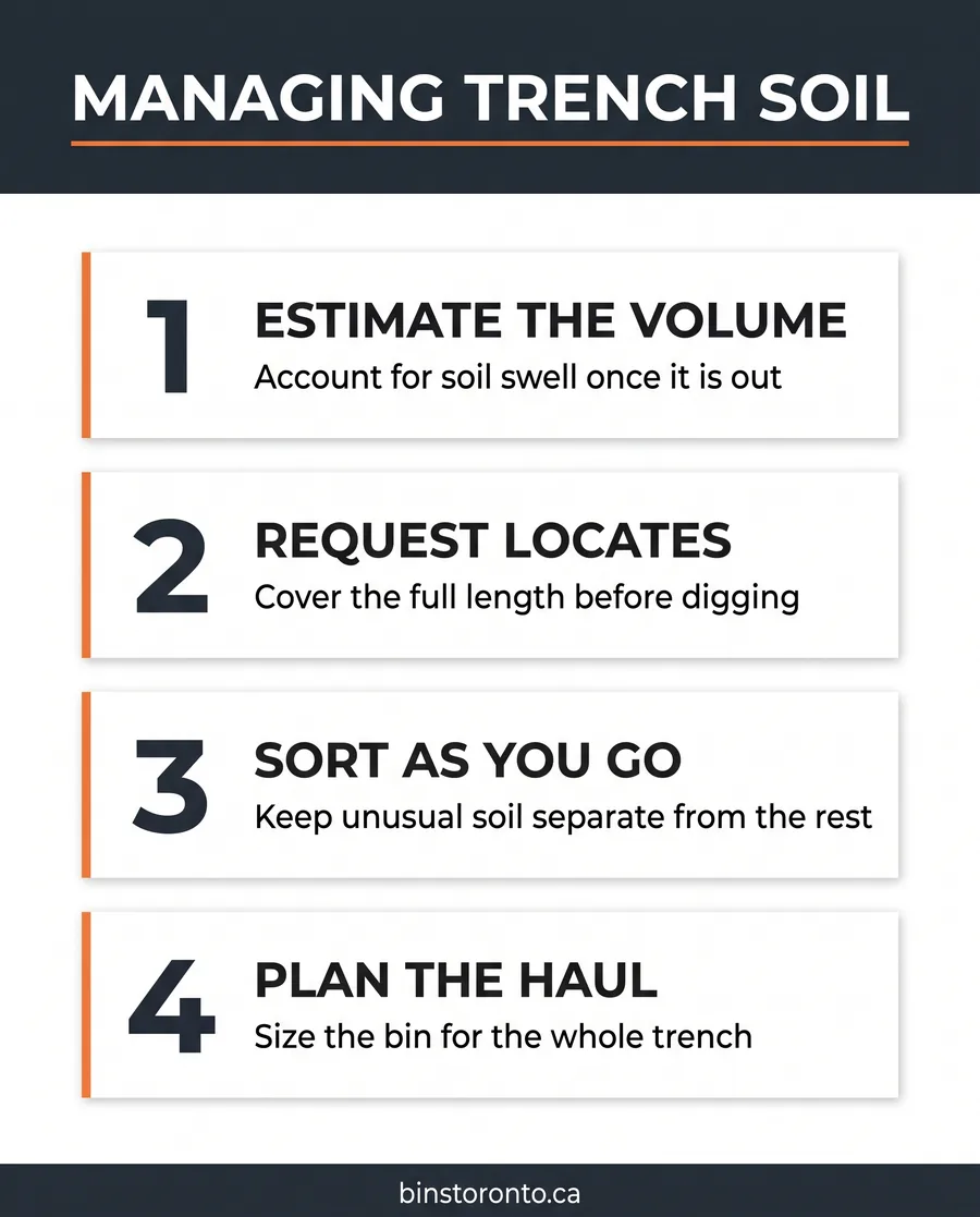 soil removal french drain infographic soil removal french drain infographic